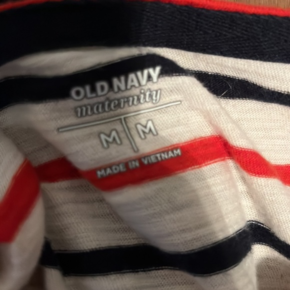 Maternity Bundle- Jeans, long sleeve striped shirt and 3/4 sleeve dress. - Picture 6 of 7